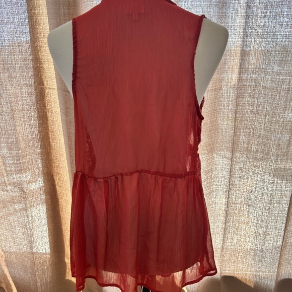 K68. Self Esteem Rust Lace Women Kimono
Size L - Picture 3 of 5